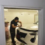 Fiml applicator in clean room - APS